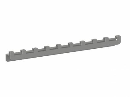 Halter für Steckschlüssel (3/4 Zoll) - Zubehör für Lochwand/Werkzeugtafel/Lochplatte