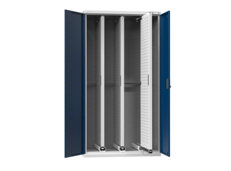 Vertikale Schränke - mit 3x ausziebaren Lochplatten - 1950x1044x655 mm (HxBxT)