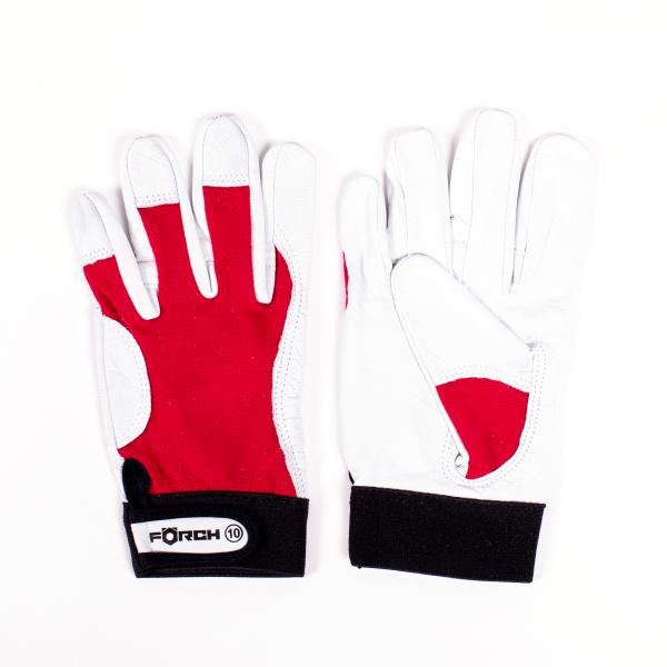 FÖRCH Mechanikerhandschuhe aus Nappaleder soft - Größe 9