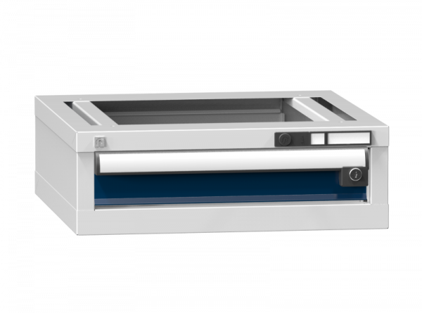 Schubladenschrank - Standcontainer - 1 Schublade für Tischplatte - 190x578x600 mm (HxBxT)