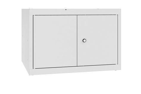 Aufsatz für Geräteschrank/Putzmittelschrank - 1 Fachboden - 400x600x500 mm (HxBxT)