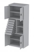 Werkstattschrank - 6 Fächer und 7 Schubladen - 1950x1000x500 mm (HxBxT) Werkstattschrank - 6 Fächer und 7 Schubladen - 1950x1000x500 mm (HxBxT)